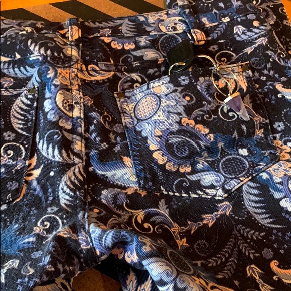 Club Monaco patterned denim style pants - Picture 6 of 6